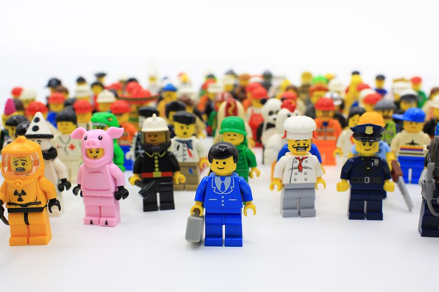 office boy stand out from other